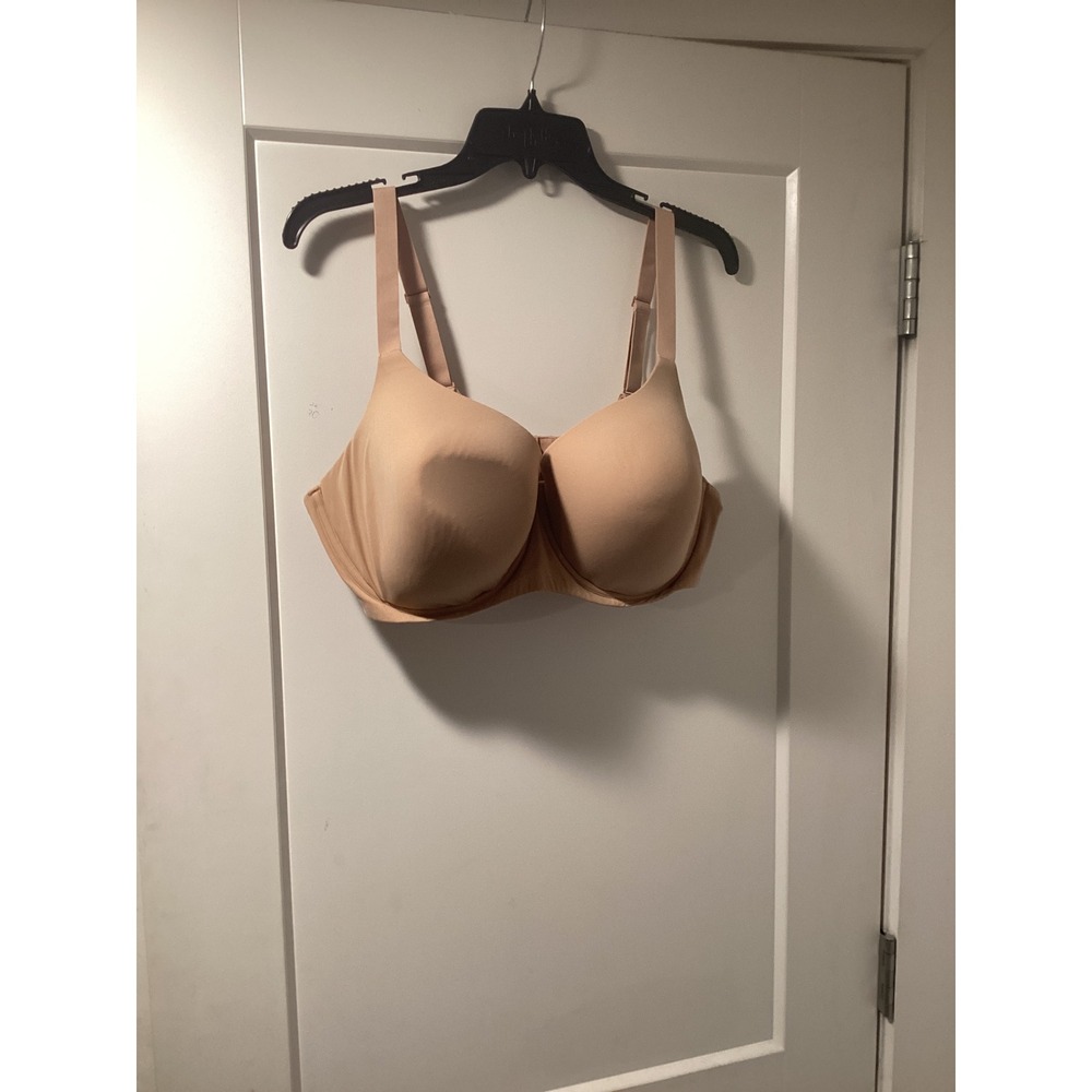 SKIMS Fits Everybody Full Coverage‎ Underwire Bra Clay Beige 44D BA-TSH-337
